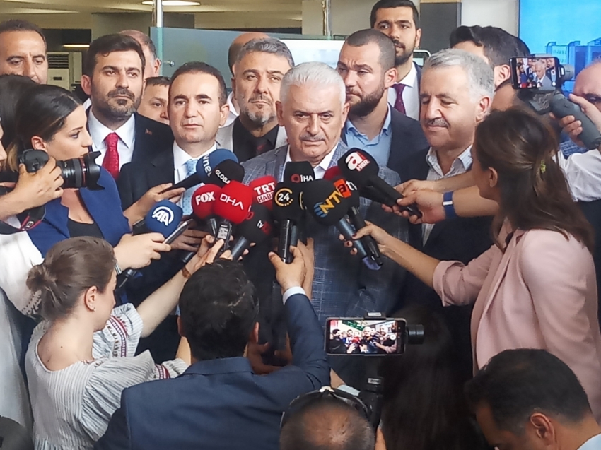 Binali Yıldırım: “Cumhurbaşkanı Erdoğan yayın için ‘hayırlı olsun’ dedi”