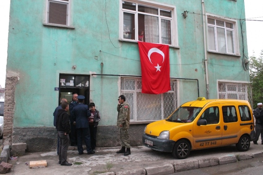 Konya’ya şehit ateşi düştü