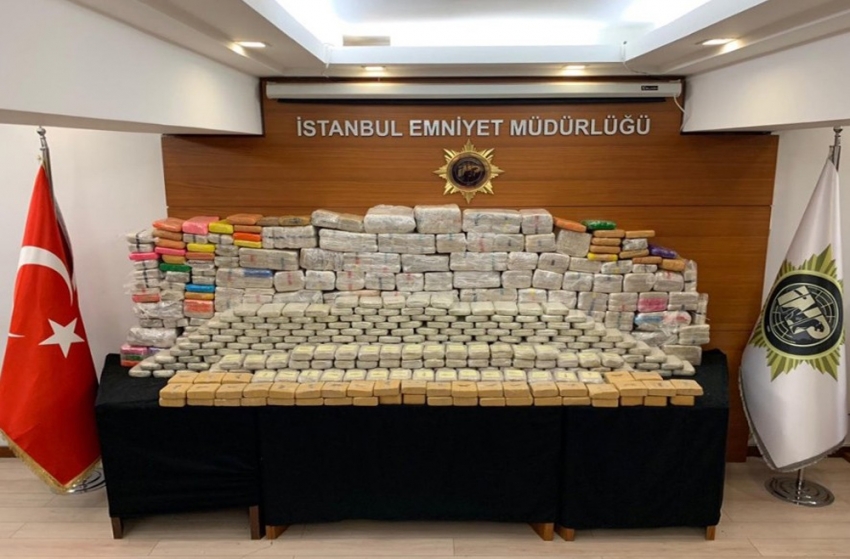 İstanbul’da ele geçirildi: 850 kilo!