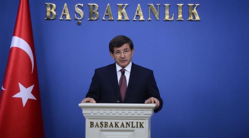 Başbakan Davutoğlu’ndan taziye mesajı