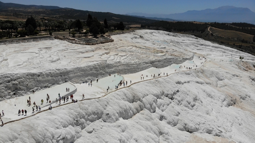 Pamukkale’de tüm zamanların rekoru kırıldı