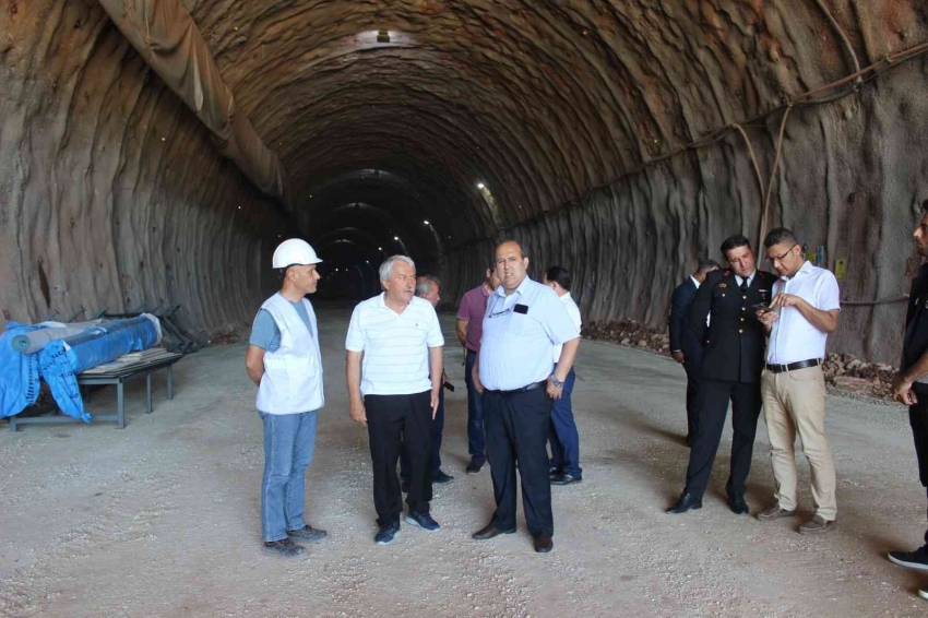 T04 Tüneli Ayna Birleşim Töreni için son hazırlıklar tamamlandı