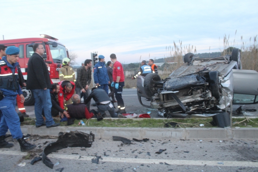 Trafik kazasında can pazarı: 8 yaralı