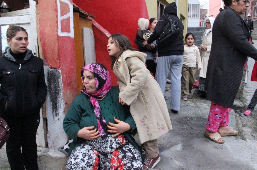 Torunu için canından geçti