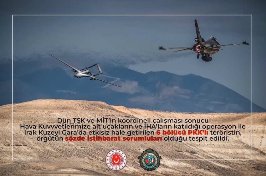 PKK’nın sözde istihbarat sorumluları etkisiz hale getirildi