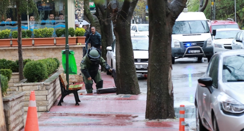 Ankara’da şüpheli çanta alarmı