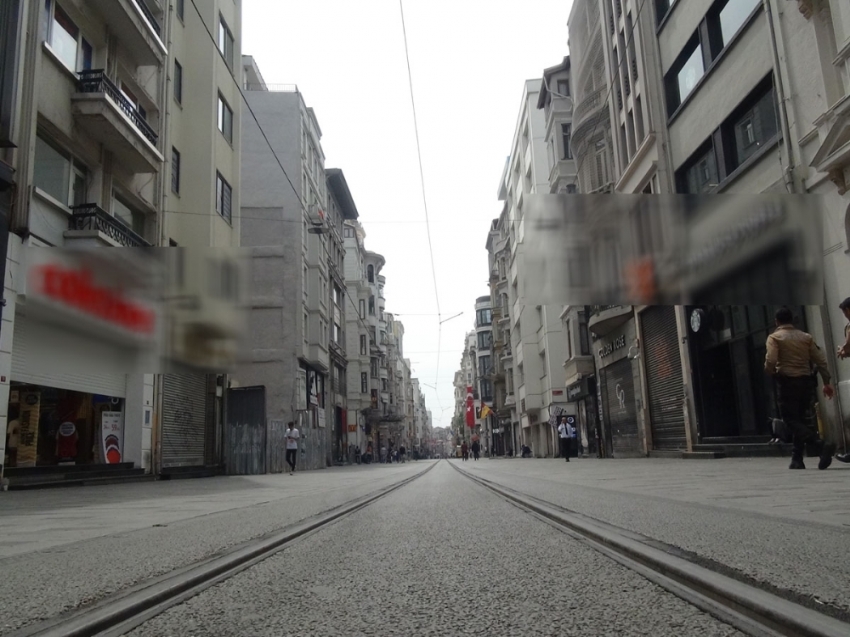 İstiklal Caddesi kapatıldı, esnaf keyfini çıkardı