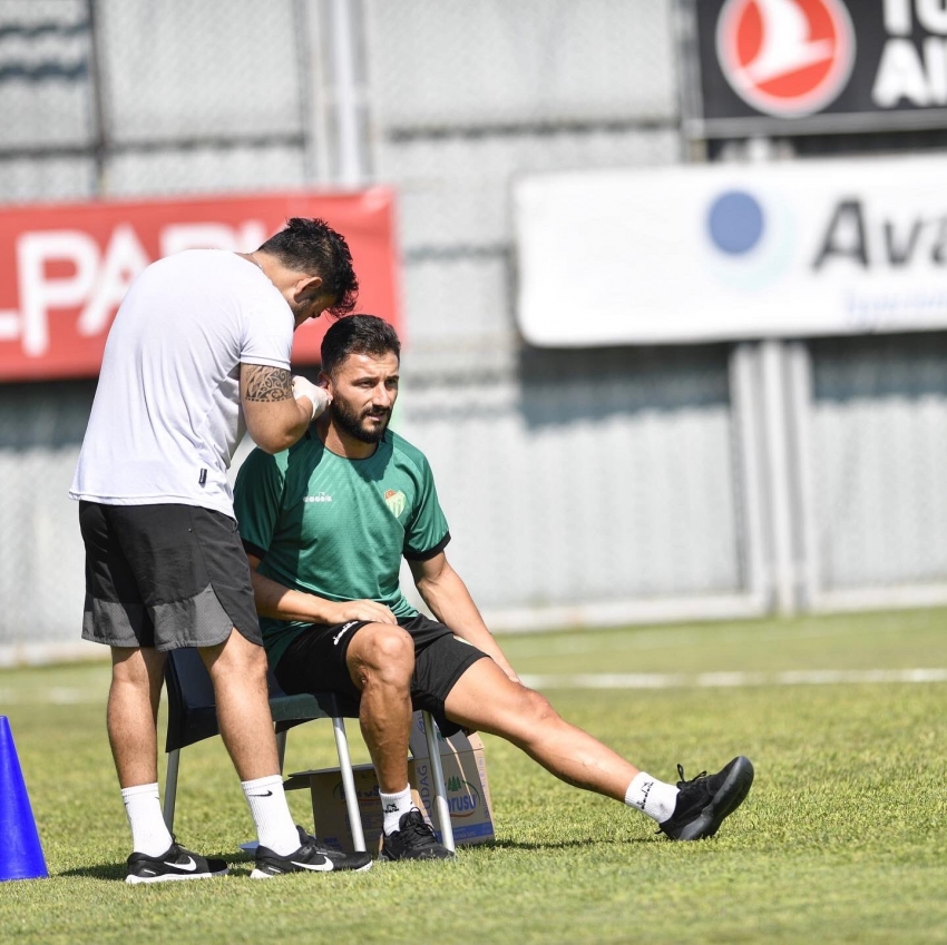 Bursasporlu futbolcular laktat testinden geçti