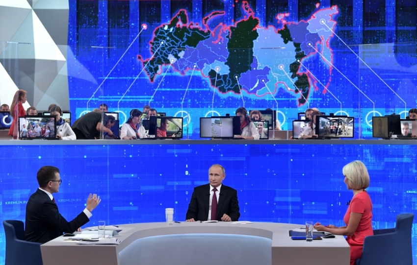 Putin’in ’Direkt Hat’ programına siber saldırı