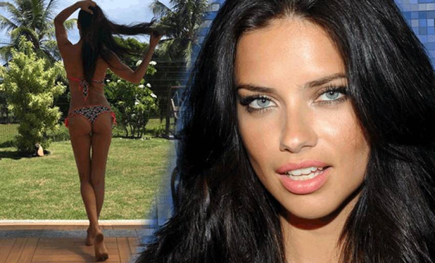 Adriana Lima sosyal medyayı salladı!