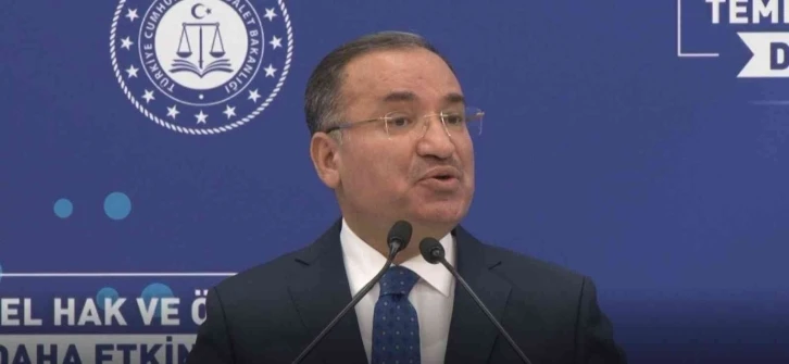 Adalet Bakanı Bozdağ: "Bugün Doğu Akdeniz adeta büyük bir göçmen mezarlığına dönmüş durumdadır"