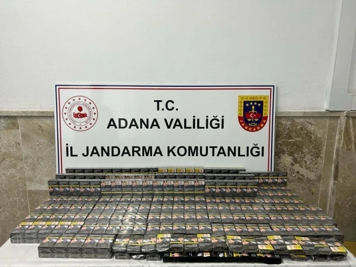 Adana’da 620 kilo kaçak tütün ele geçirildi
