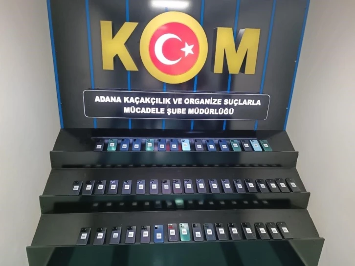 Adana’da kaçakçılık operasyonu
