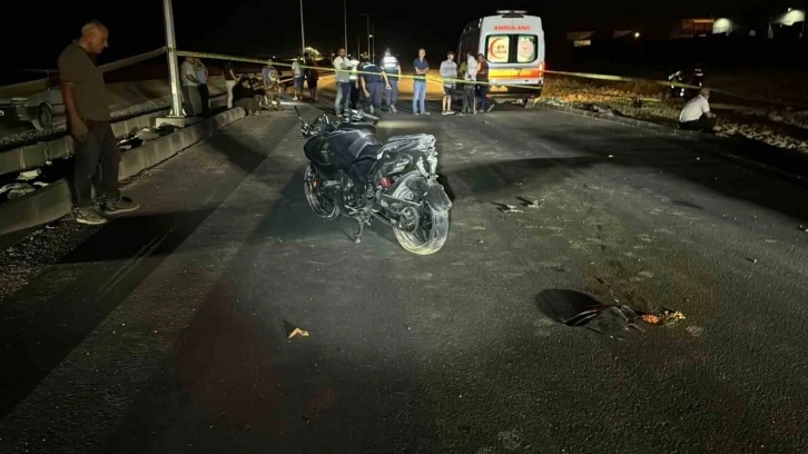 Adıyaman’da motosiklet devrildi: 1 ölü
