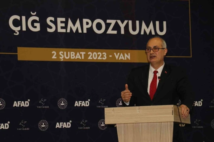 AFAD Müdürü Körpeş: “2022 yılında Van’da 73 tane çığ meydana geldi”