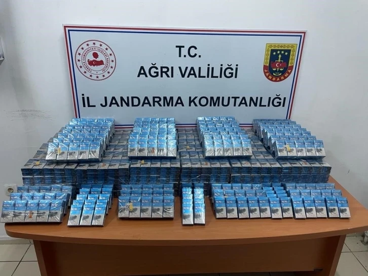 Ağrı’da 3 bin 851 paket kaçak sigara ele geçirildi
