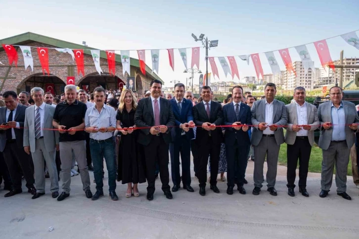 Agro park’ın açılışını Başkan Yılmaz ile Fadıloğlu birlikte yaptı
