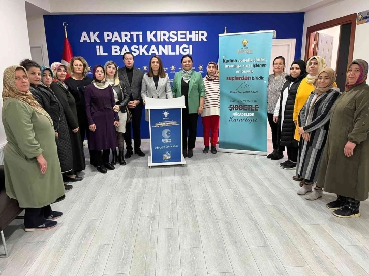 AK Partili Ünsal: "AK Partili kadınlar, kadına yönelik şiddet uygulamasına hep karşı duruyor"
