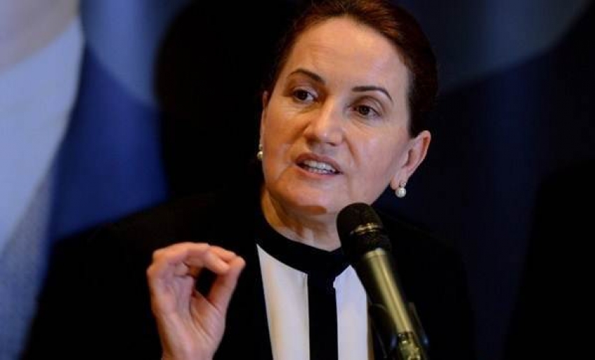 Akşener'den Özdağ'ın istifasına ilk yorum