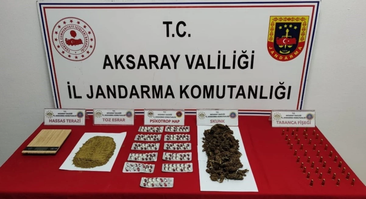 Aksaray’da uyuşturucu operasyonu: 2 tutuklama
