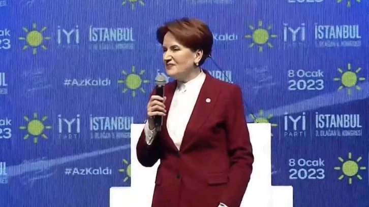 Akşener: İYİ Parti birinci parti olacak