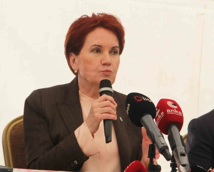 Akşener: "Depremzedeler şehirlerine dönmek istiyor"