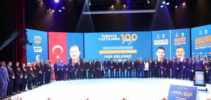 Ali Tombaş 100 projesini açıkladı
