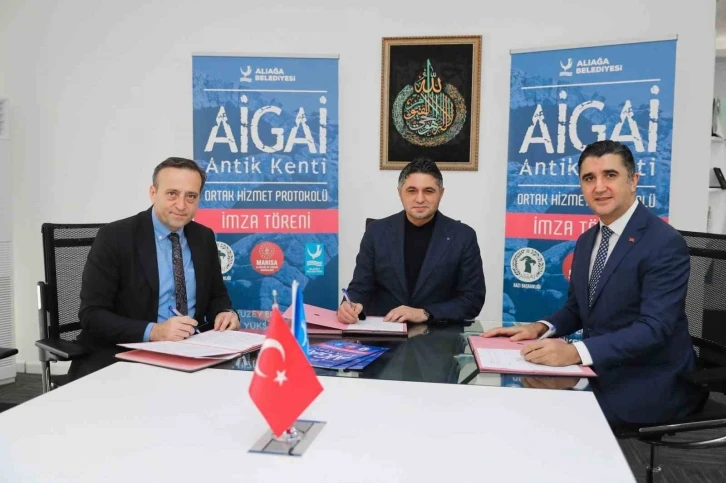 Aliağa Belediyesi, Aigai kazılarını 2024’te de destekleyecek
