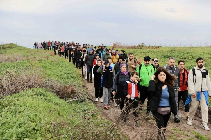 Aliağa Belediyesi ve AGM Spor Kulübünden Aliağa’da doğa turu
