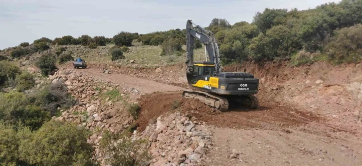 Aliağa’da ormanlık alanlarda hummalı çalışma
