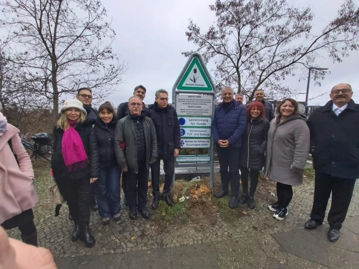 Almanya’nın başkenti Berlin’de Mezitli Parkı
