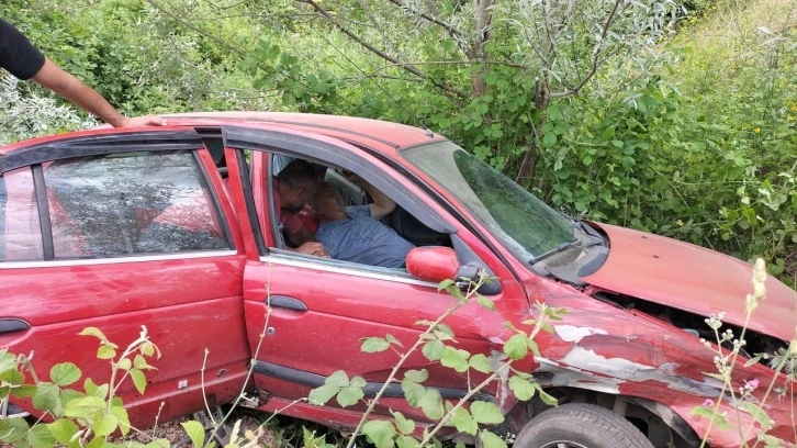 Amasya’da iki otomobil çarpıştı: 5 yaralı
