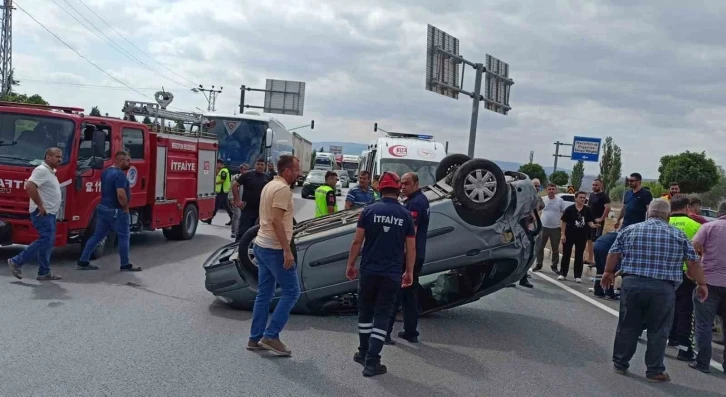 Amasya’da trafik kazası: 1 ölü, 8 yaralı
