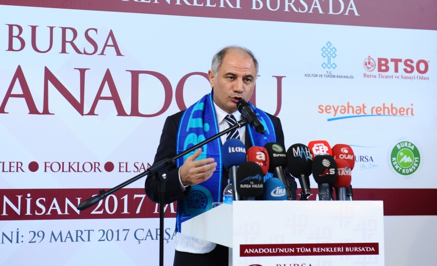 Anadolu'nun renkleri Bursa'da