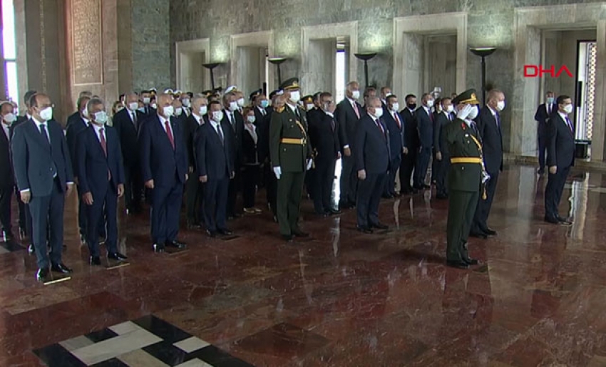 Anıtkabir'de 30 Ağustos töreni