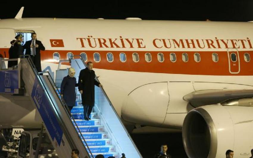 Cumhurbaşkanı Erdoğan, G-20 için Antalya'da