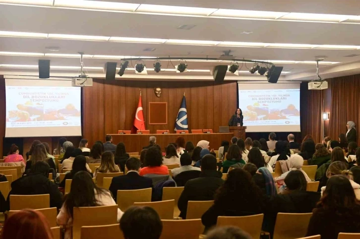 Anadolu Üniversitesi’nde ’‘Cumhuriyetin 100. Yılında Dil Bozuklukları Sempozyumu’ başladı
