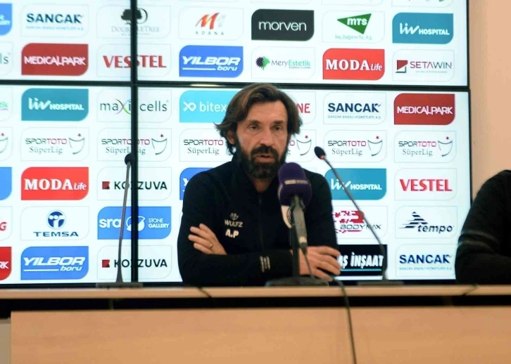 Andrea Pirlo: "Tek negatif durum, maalesef bu maçtan puan çıkaramamamız oldu"
