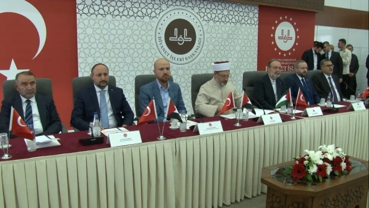 Ankara’da 54 STK’nın katılımı ile “Filistin" toplantısı düzenlendi
