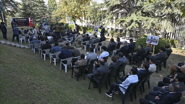 Ankara'da "Keşmir Kara Günü" anma etkinliği