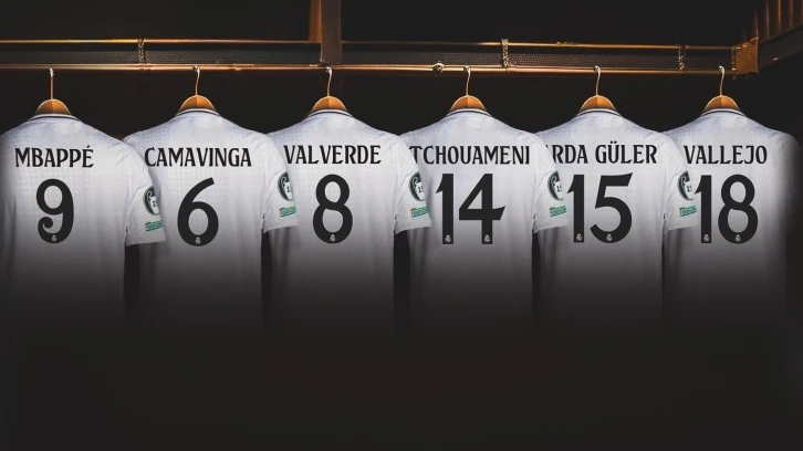 Arda Güler, yeni sezonda Real Madrid’de 15 numaralı formayı giyecek