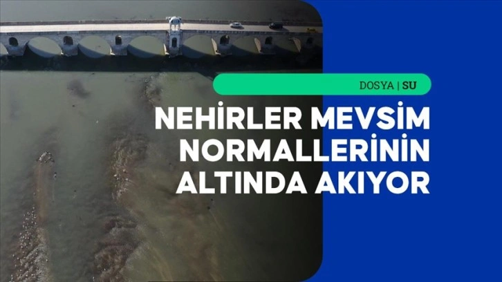 Aşırı sıcaklar ve kuraklık Trakya'daki nehirleri olumsuz etkiliyor