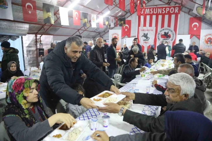 Atakum Belediyesi’nden deprem bölgesinde iftar programı
