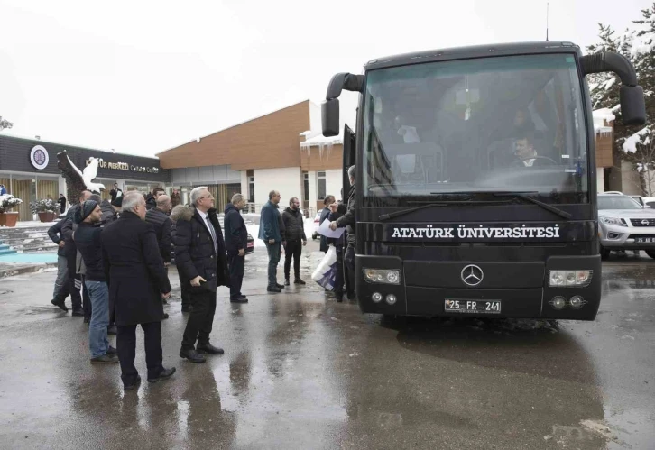 Atatürk Üniversitesinden deprem bölgesine yardım eli
