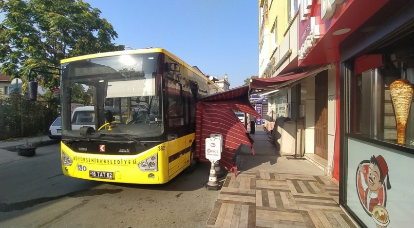 Bursa'da korku dolu anlar!