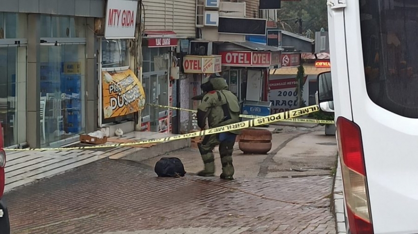 Bursa merkezde bomba paniği