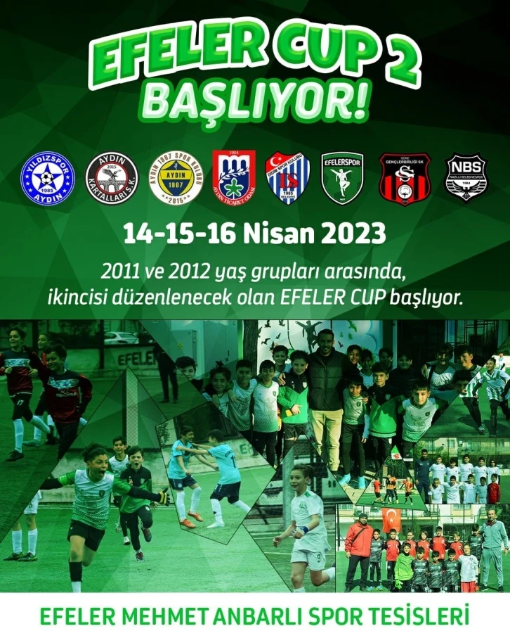 Aydın’da 2’inci Efeler Cup Futbol Turnuvası başlıyor
