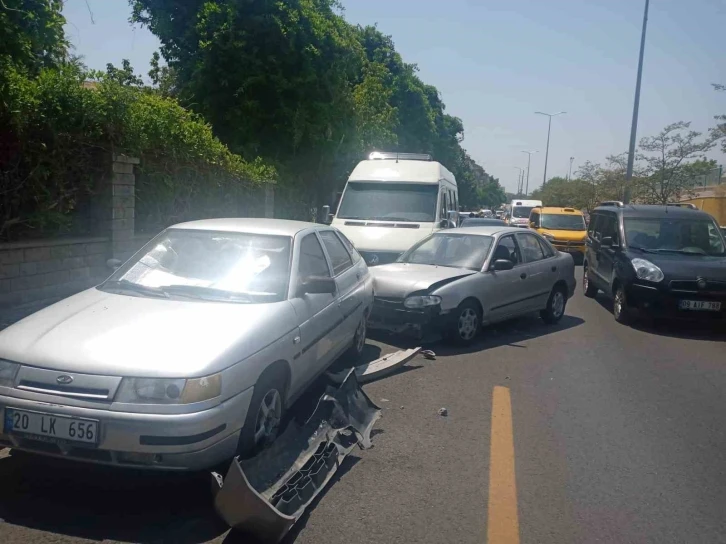 Aydın’da zincirleme trafik kazası: 3 yaralı
