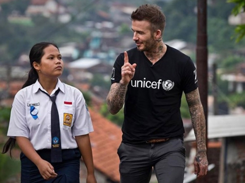 David Beckham Endonezya’da