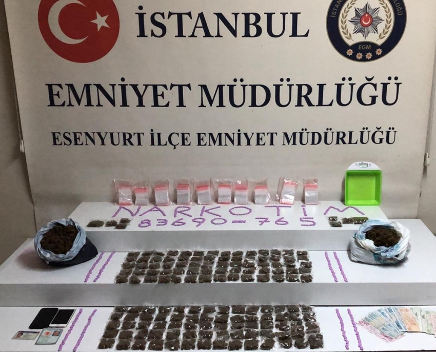 Esenyurt’ta uyuşturucu operasyonu: 2 kişi tutuklandı